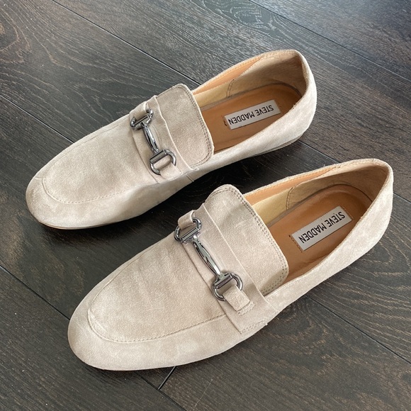 Steve Madden Suede Loafer Shoes - Picture 2 of 4